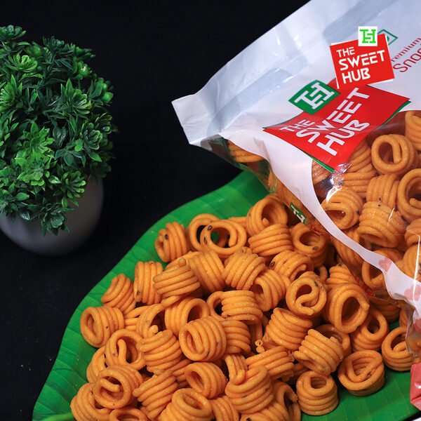 Buy Garlic Murukku Online in Thuraiyur, Tiruchirappalli - The Sweet Hub